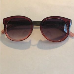 LOFT Oxblood Ombré Sunglasses! Brand New Condition
